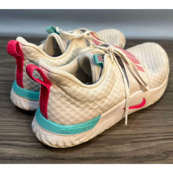 Nike Womens Size 11 CW7022-100 Renew In-Season TR 9 White Cross Training Shoes - Picture 4 of 8